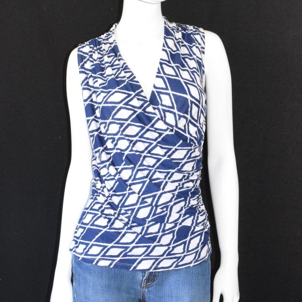 41 Hawthorn Montgomery Cross Front Knit Top XS B